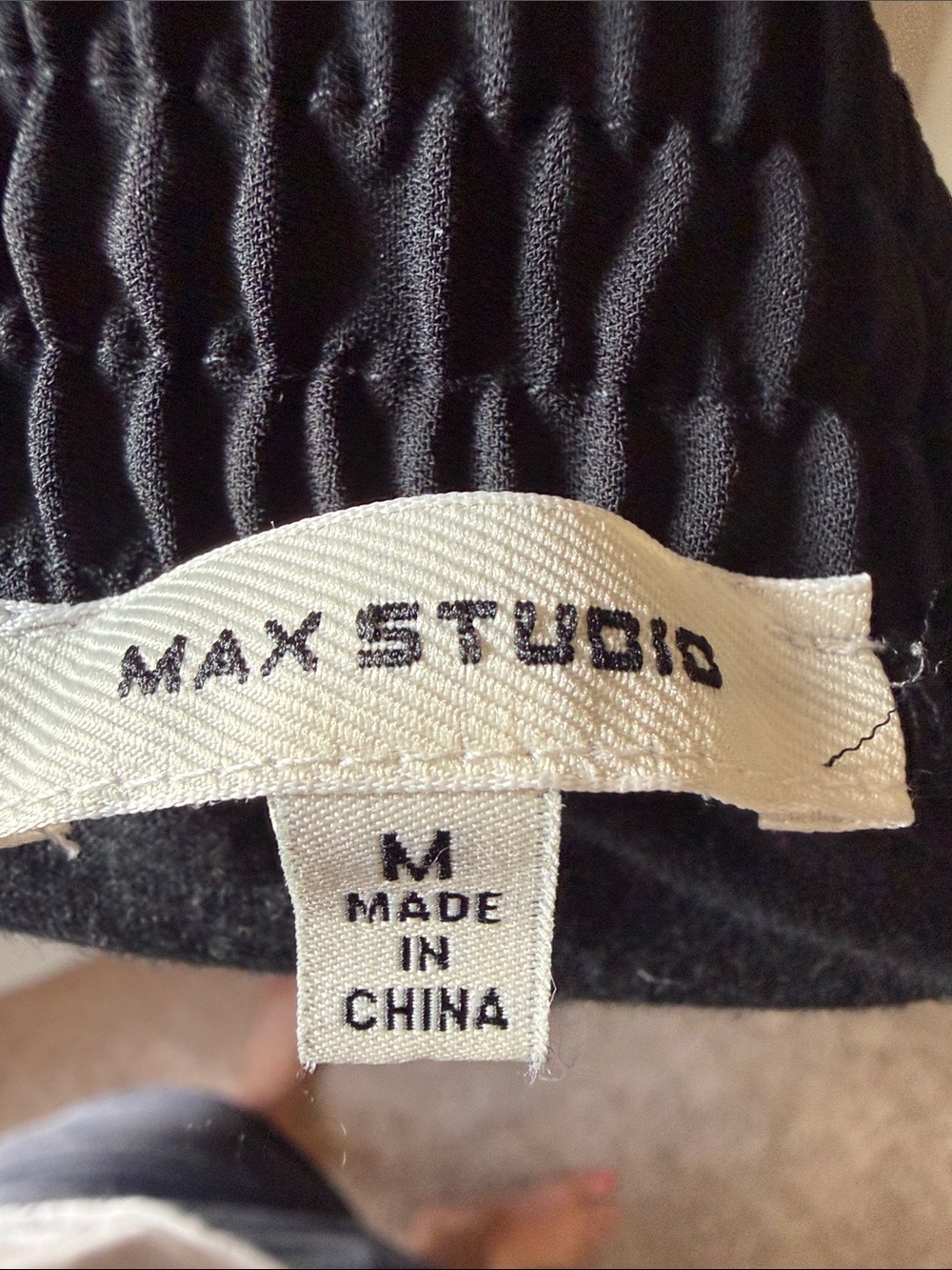 Max Studio Black Pleated Maxi Skirt - Picture 5 of 5